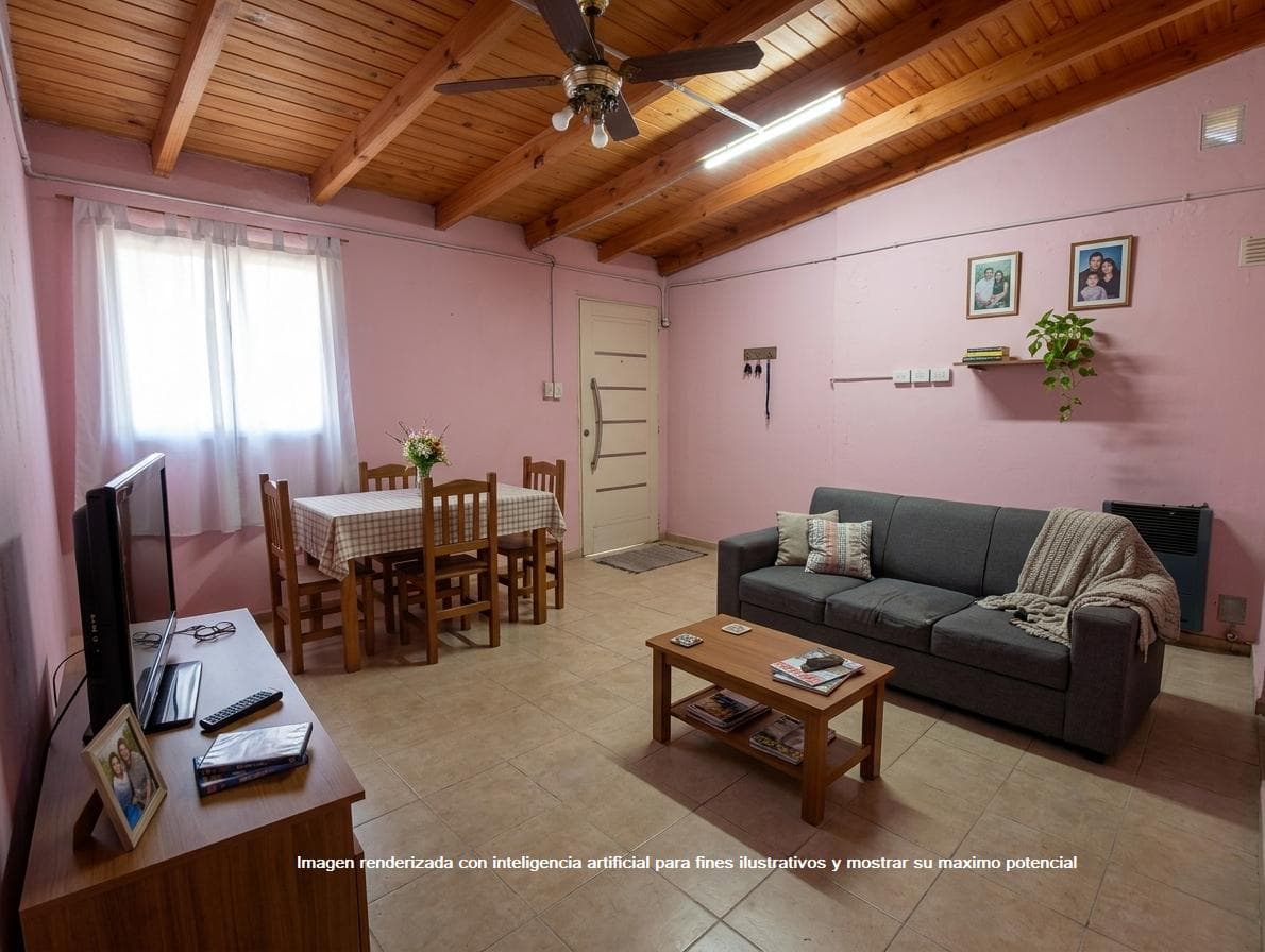 FOR SALE - House in need of renovation with a garden and garage - Roldán.