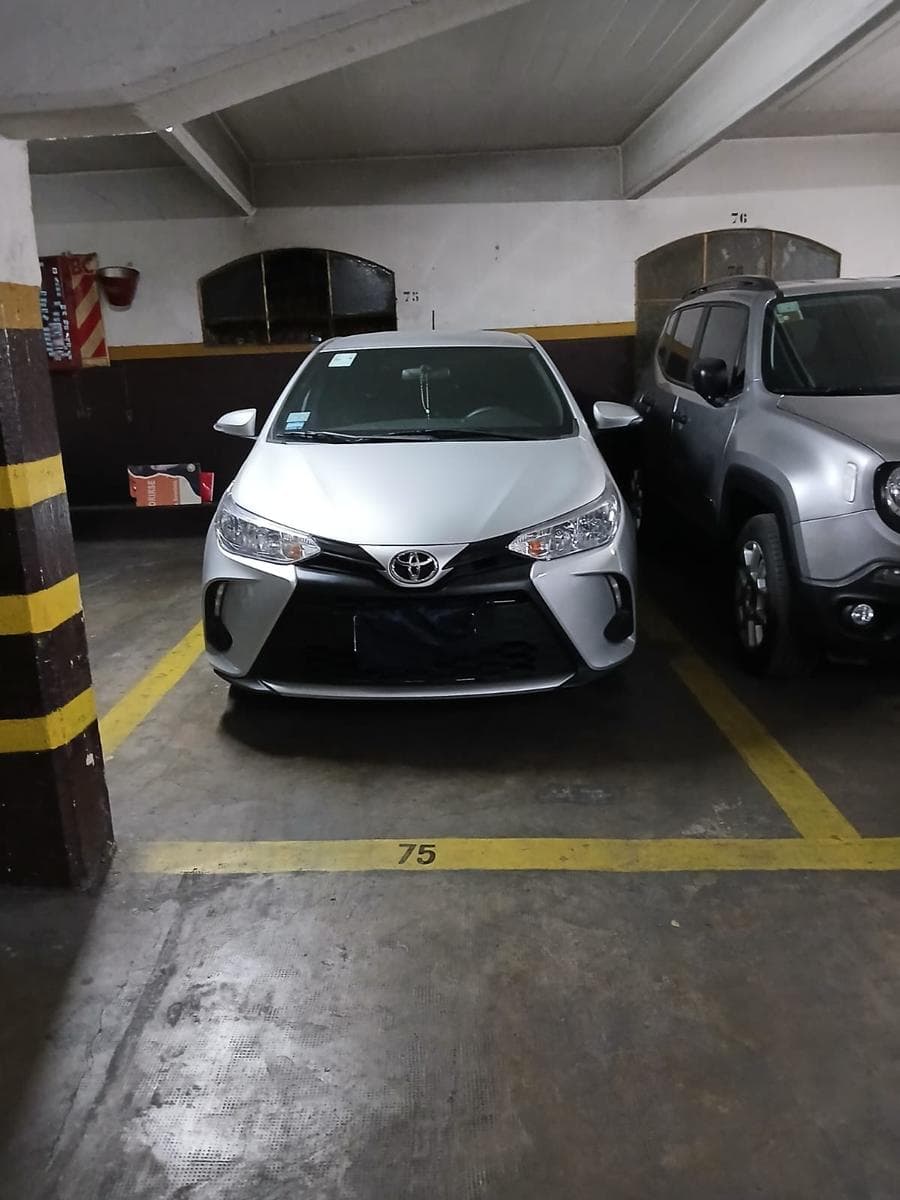 Fixed Parking Space on Rivadavia Avenue in Almagro on the First Floor with a Ramp