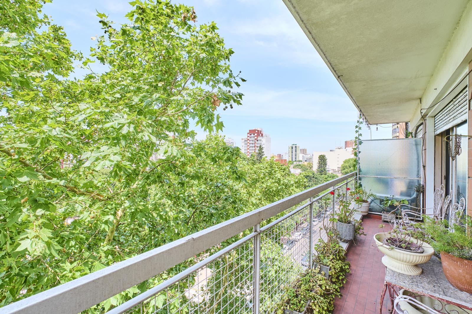 4-room apartment for sale with a front balcony and a maid's quarters - Upper floor - Floresta