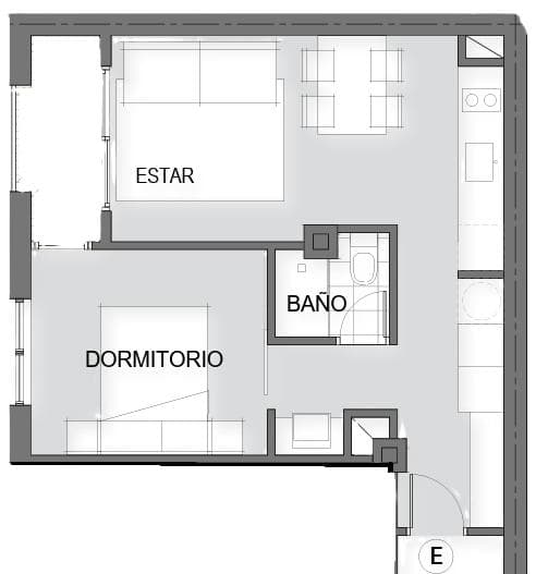 Apartment - Guemes