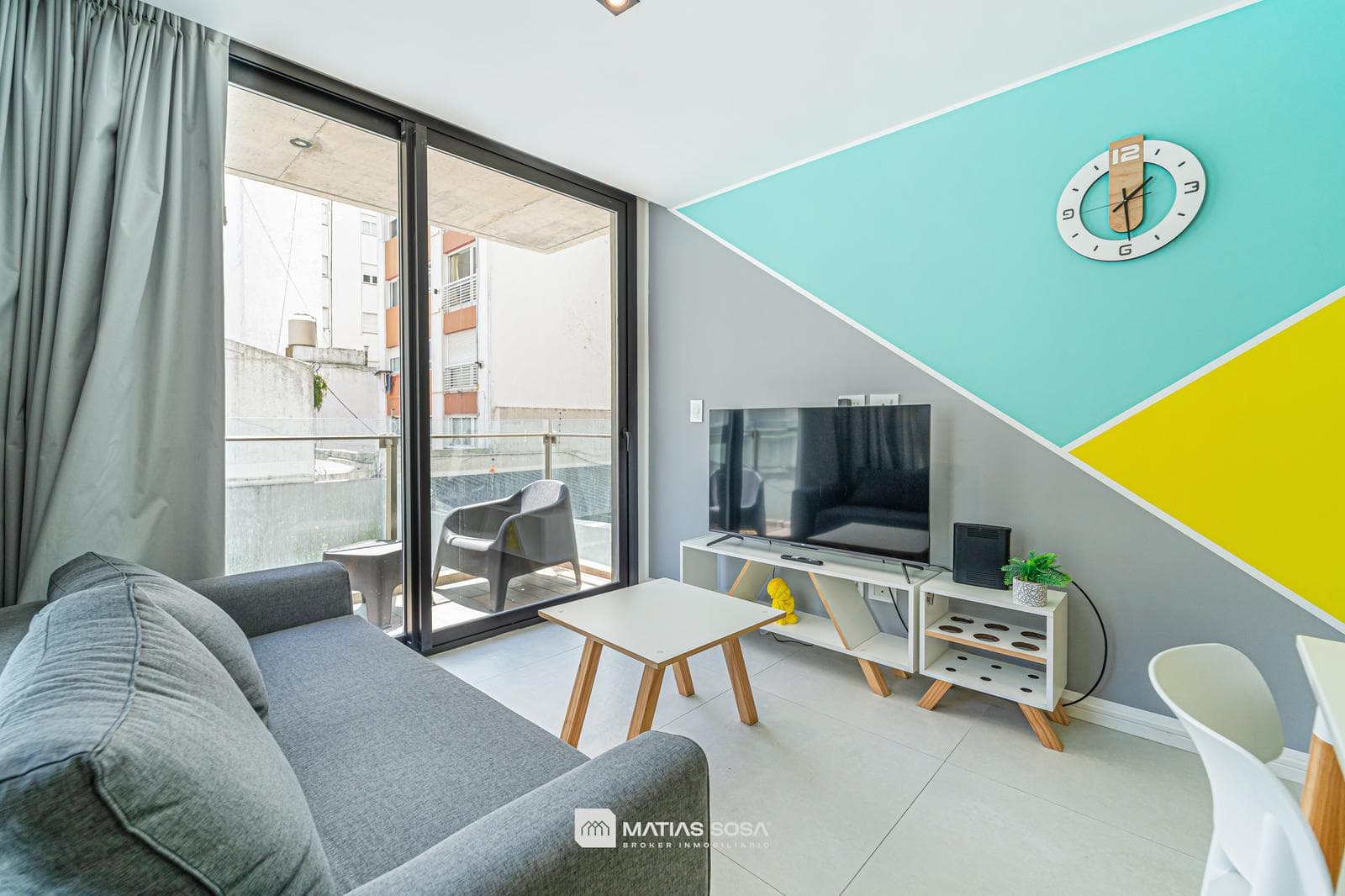 Venta - Departamento 2 ambientes - Balcon - Patio - Plaza Mitre