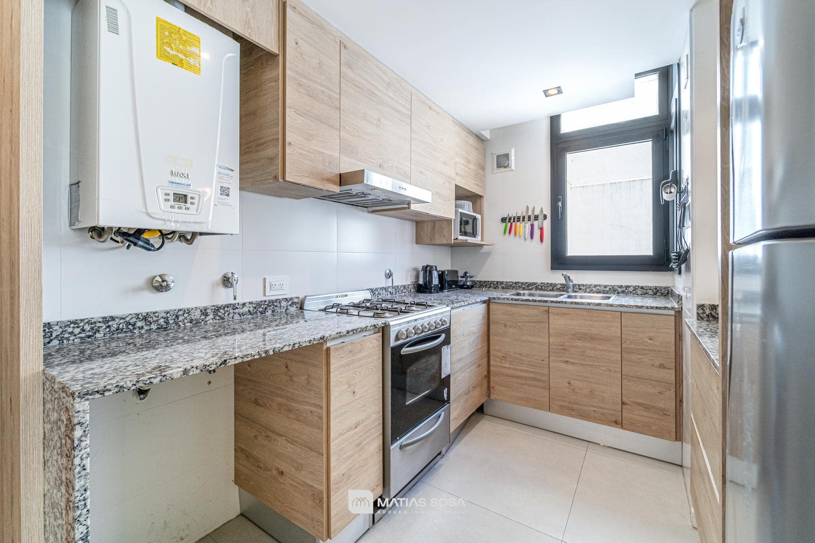 Venta - Departamento 2 ambientes - Balcon - Patio - Plaza Mitre