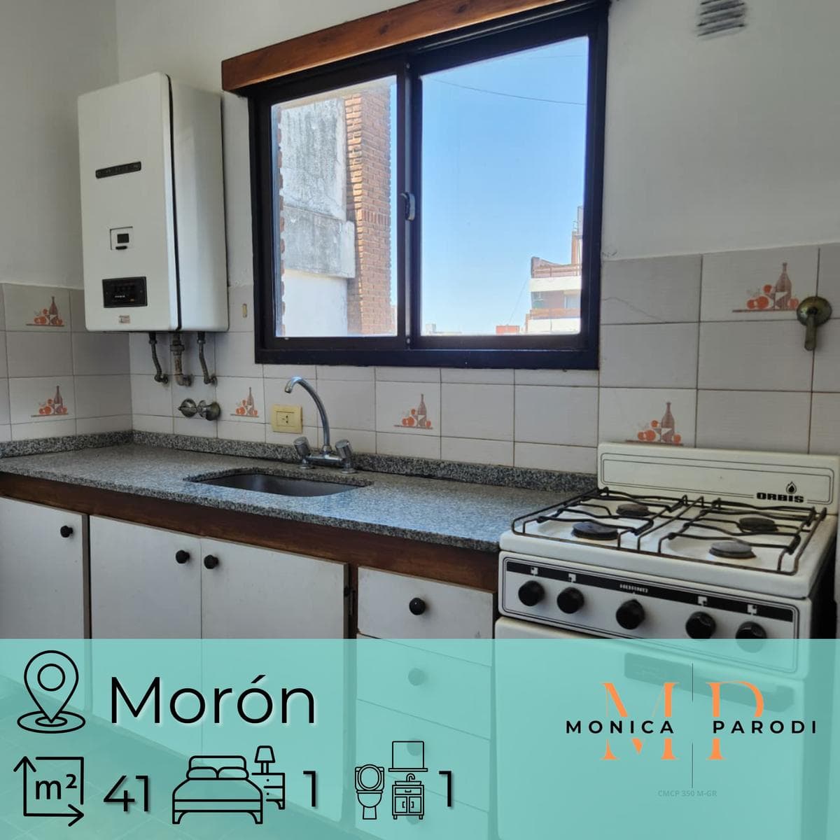 Apartment for sale in Downtown Morón – 2 functional rooms