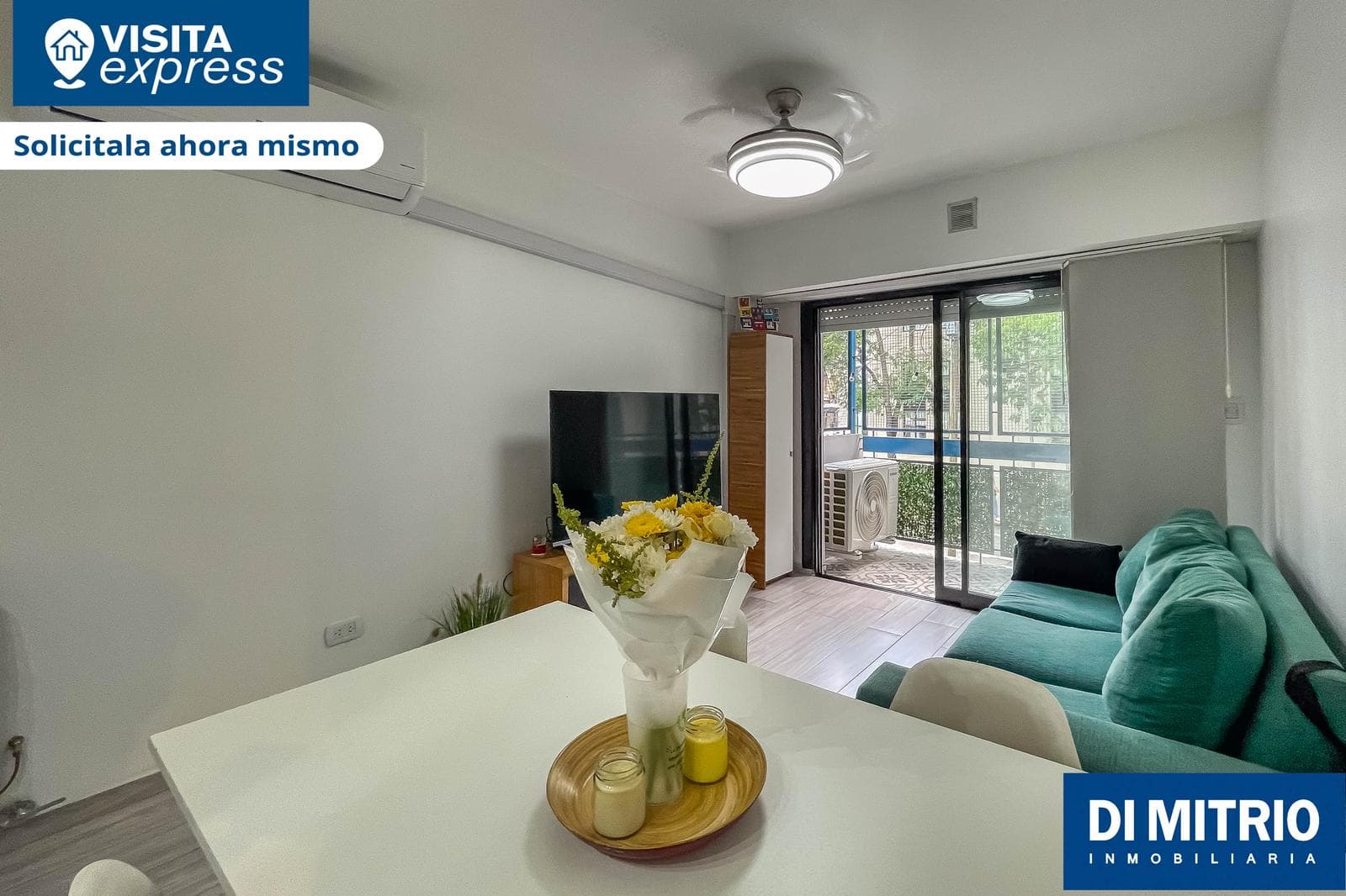 Unit 4 with 87 m²: apartment with balcony and patio, eligible for financing.