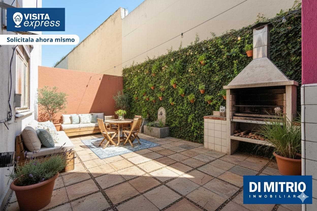Barracas 2 with 85 m² apartment with patio, eligible for financing.