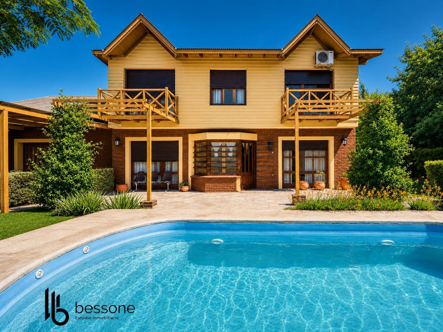 Modern-Style Villa with Pool and Barbecue Area, 5 Rooms, Pinos de Anchorena