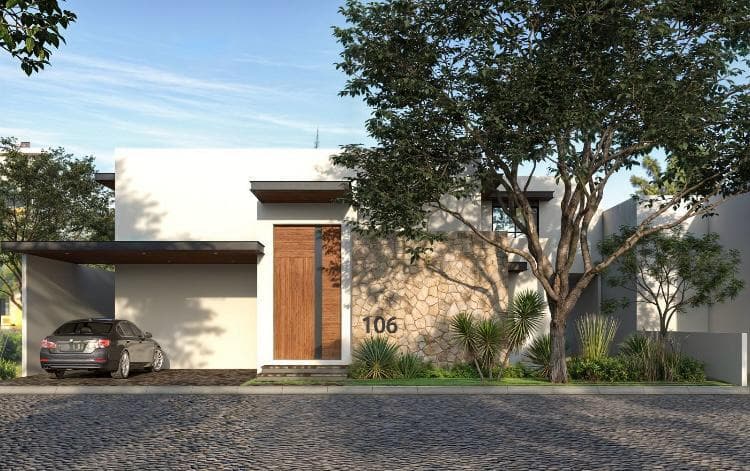 Casa en El Carmen Residencial con 3 amplias Recámaras, sala de Tv y Chimenea