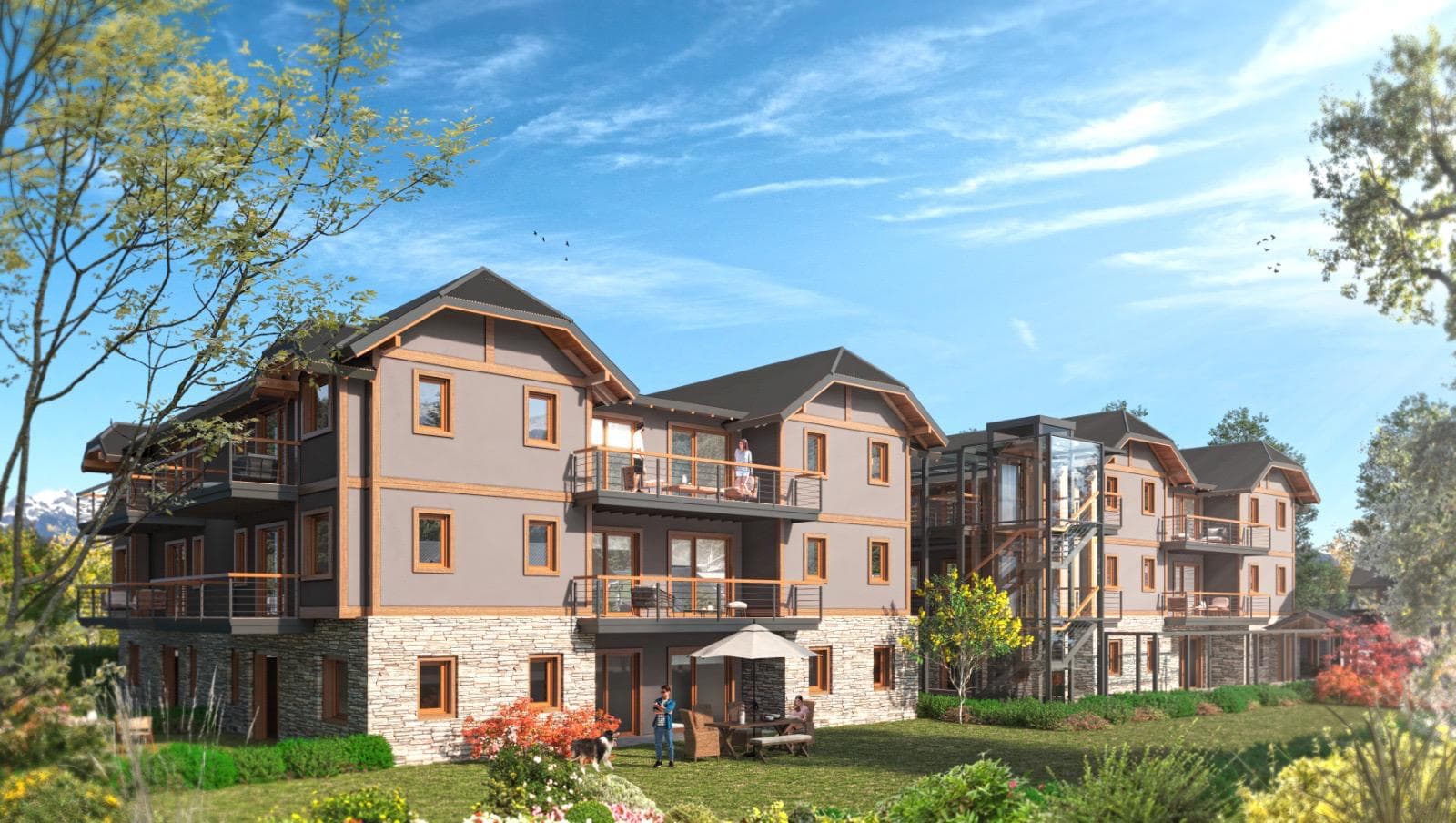 FOR SALE: 61-square-meter ground-floor apartment in the Domo II building, Villa La Angostura