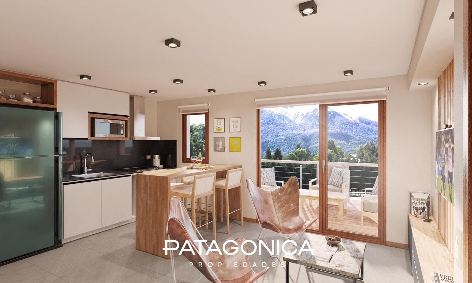 FOR SALE: 56-square-meter 1-bedroom apartment on the first floor in Domo II, Villa La Angostura