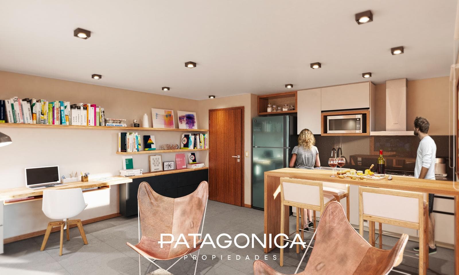 FOR SALE: 56-square-meter 1-bedroom apartment on the first floor in Domo II, Villa La Angostura