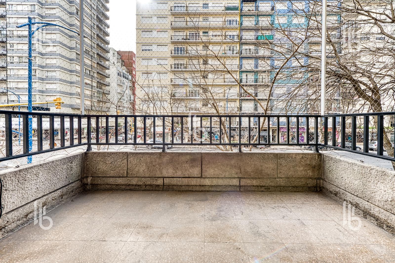 Departamento 3 Ambientes Reciclado Plaza Colon Externo Balcon