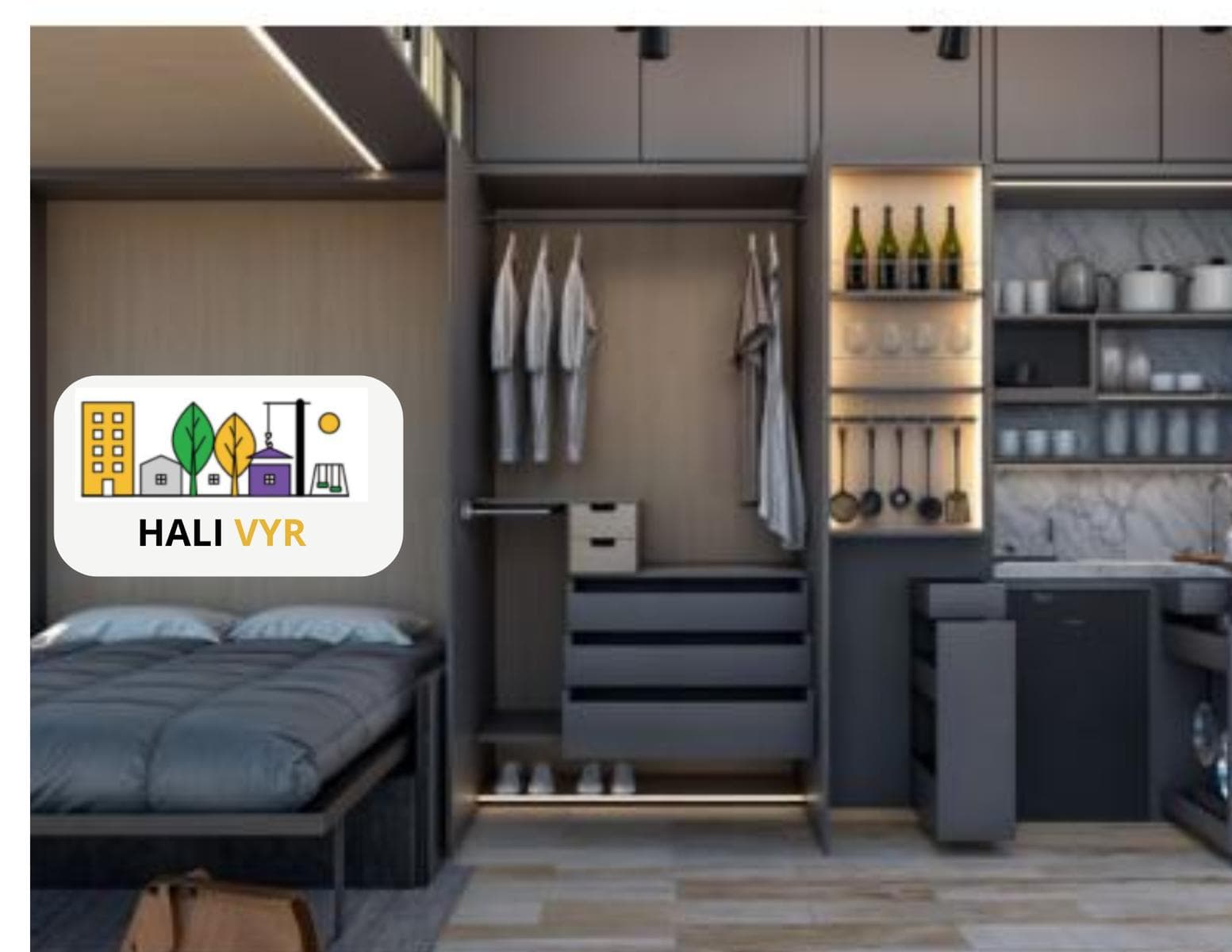 Loft apartment for sale in Santa Fe, across from the shopping center, with amenities and security