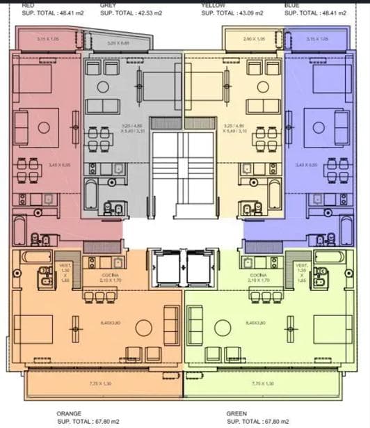 Two-room apartment for sale, Palermo Soho