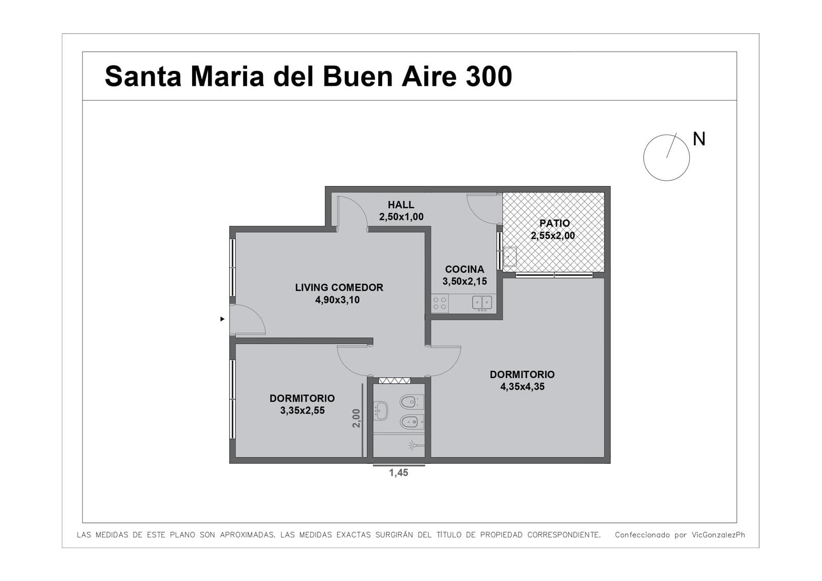 3-Bedroom Apartment with a Patio in Barracas!
