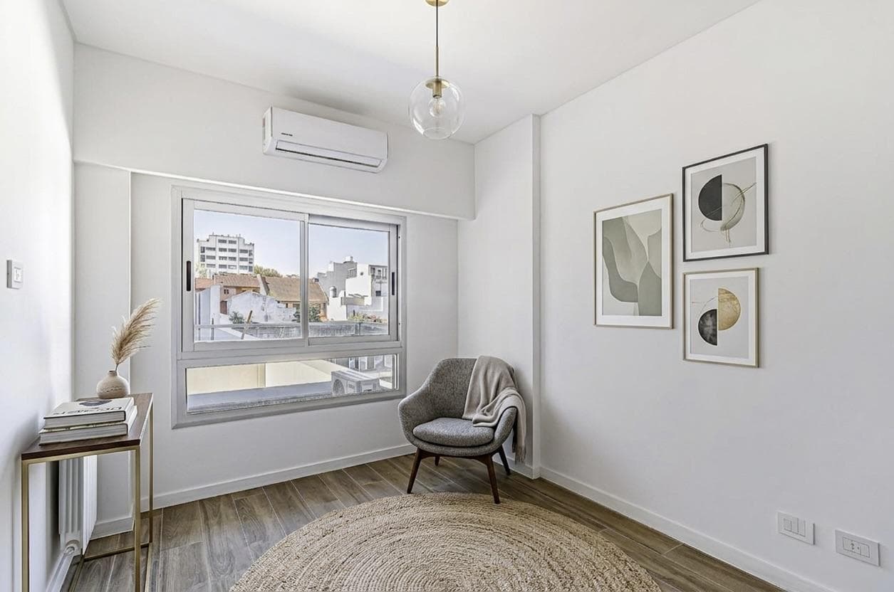 Brand-New 3-Room Apartment with Amenities and Low Maintenance Fees in Núñez
