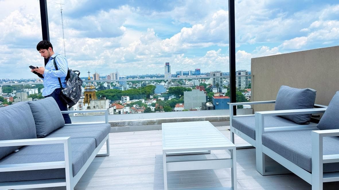 Brand-New 3-Room Apartment with Amenities and Low Maintenance Fees in Núñez
