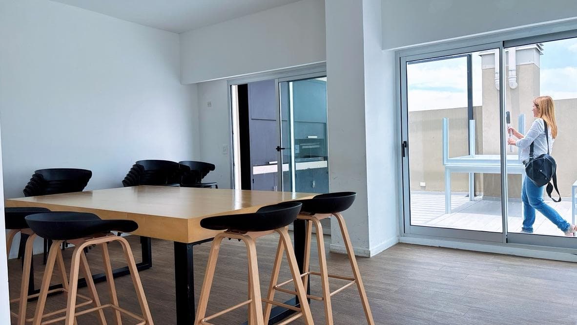 Brand-New 3-Room Apartment with Amenities and Low Maintenance Fees in Núñez