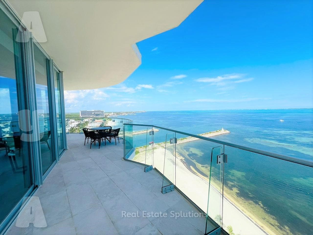 Apartment for Sale, 4 Bedrooms, 16th Floor, Oceanfront, SLS BEACH, Novo Puerto Cancún