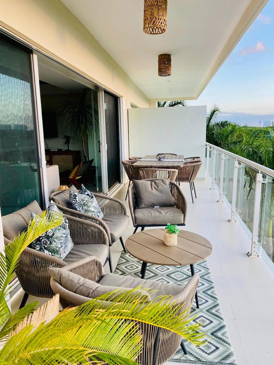Apartment for Sale/Rent, 3 Bedrooms, FURNISHED, Av. Bonampak, Cancún Towers, Puerto Cancún.