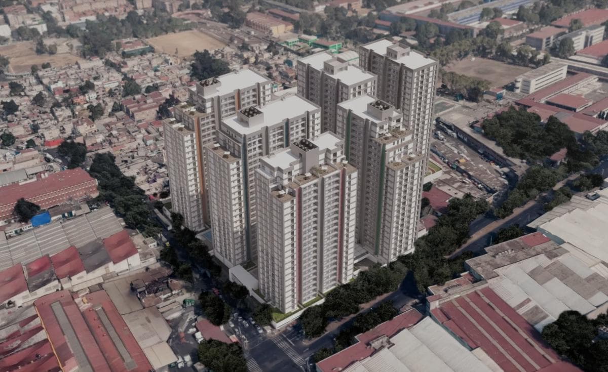 Apartments for SALE in Azcapotzalco, Mexico City.