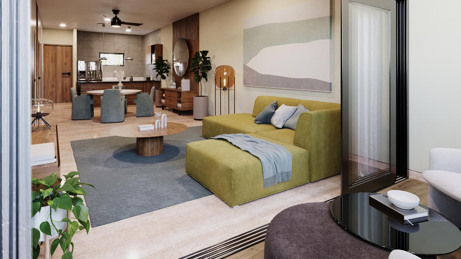 Apartments at AKÚN MAYAB RESIDENCES