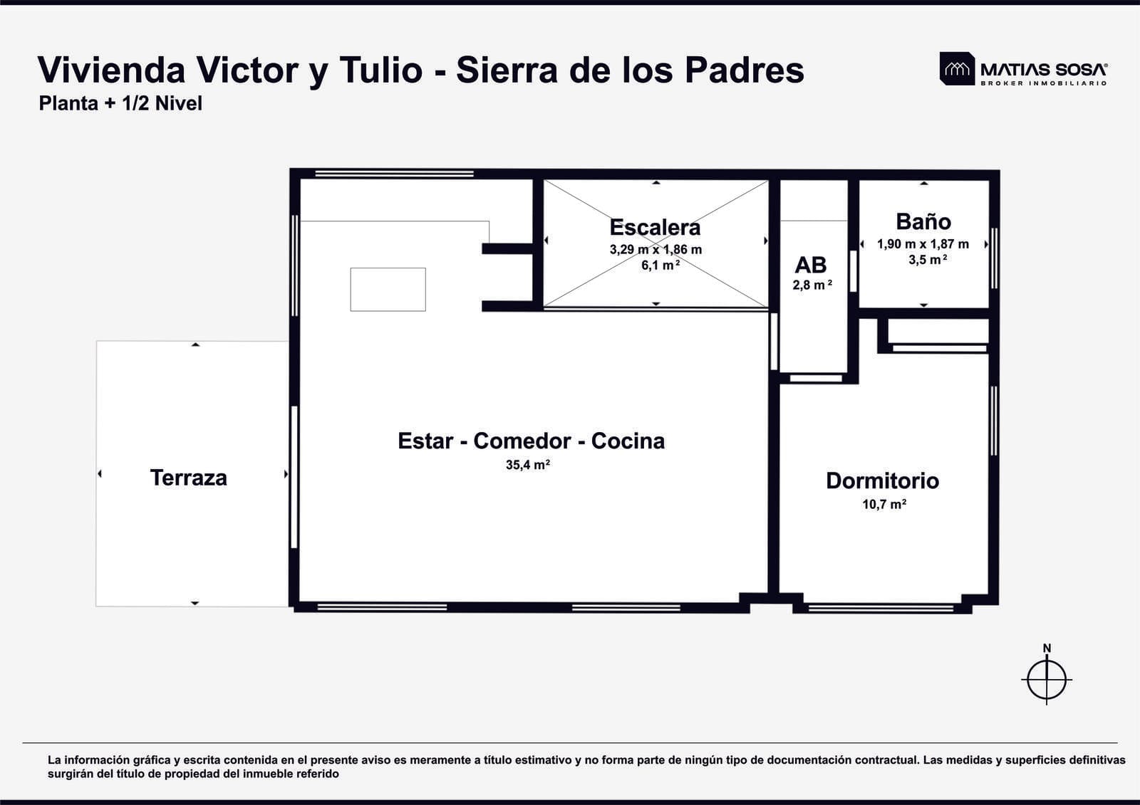 Venta - Casa 3 Ambientes con Diseño Único - Sierra de los Padres