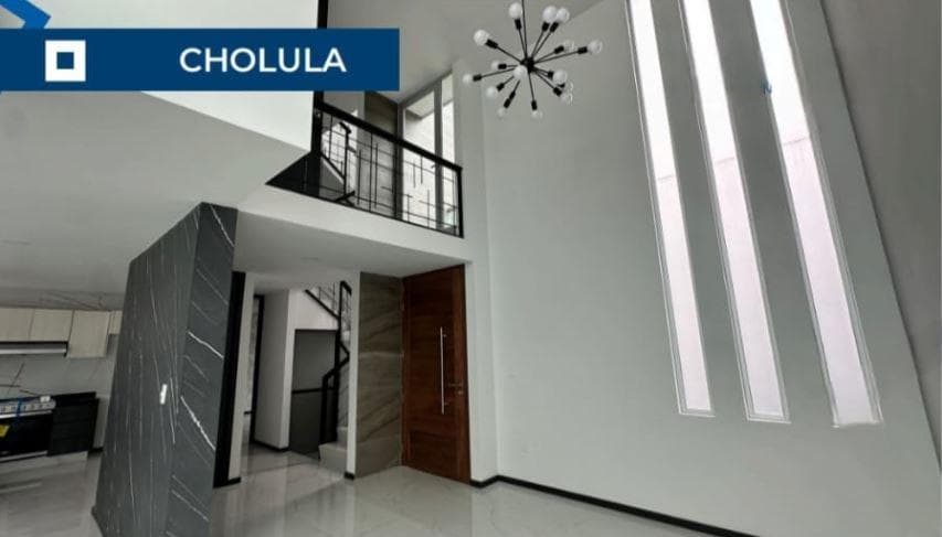 BEAUTIFUL HOUSE FOR SALE IN THE PUENTE LA SANTISIMA RESIDENTIAL COMPLEX, SAN ANDRES, CHOLULA, PUEBLA