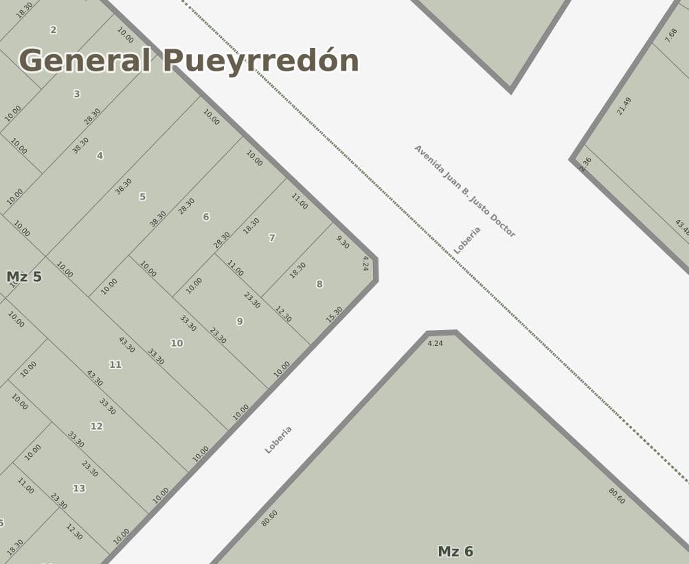 Land in Macrocentro