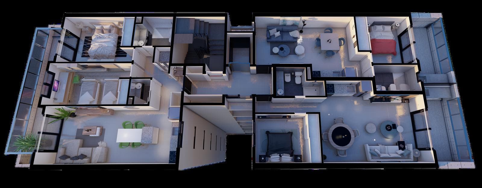 2-ROOM APARTMENT FOR SALE, 51 m², WITH OPTIONAL PARKING SPACE IN POZO BERNAL