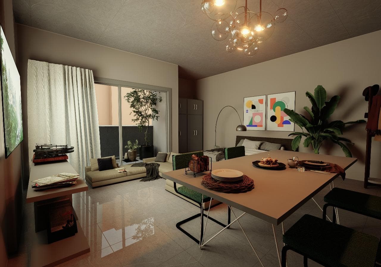 One-room apartment for sale in Almagro