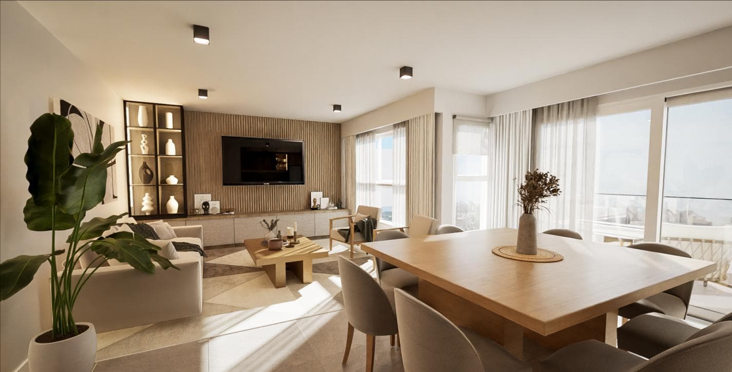OFF-PLAN SALE: 4-ROOM APARTMENT IN CENTRAL BERNAL