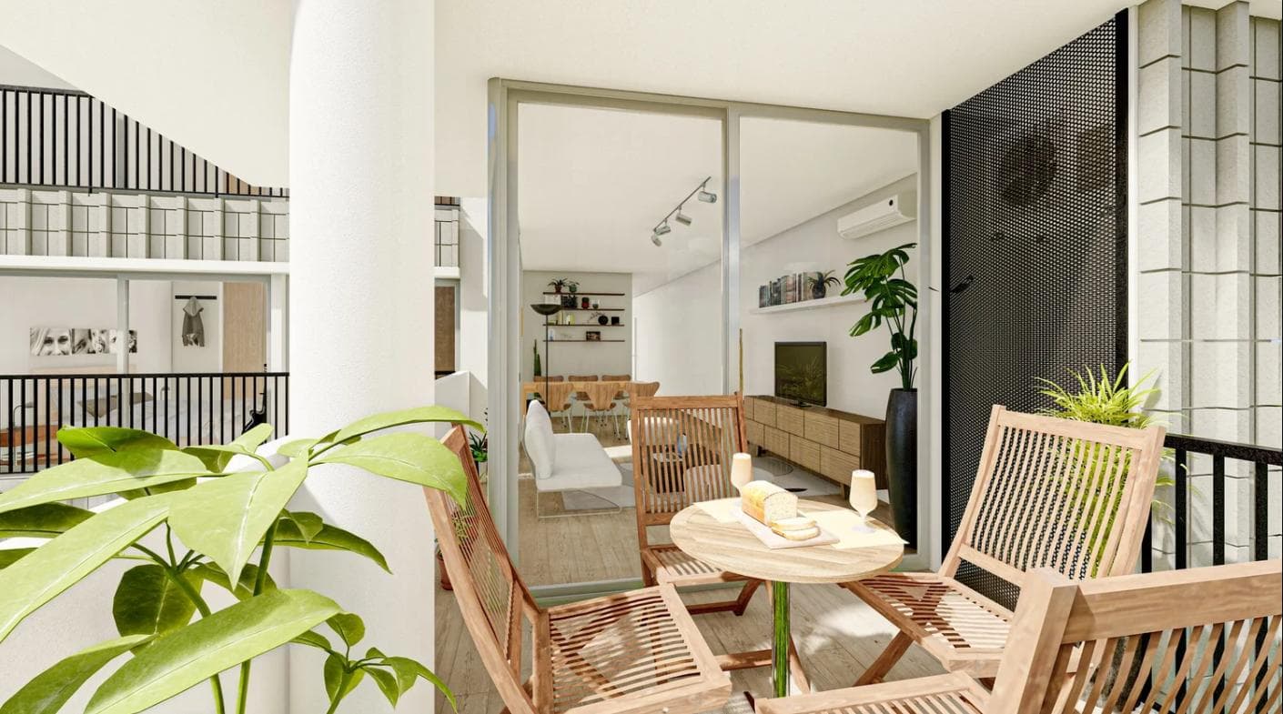 Three-room apartment with an en suite bathroom in Almagro