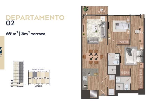 Apartment for Sale on Calzada de Tlalpan, Amenities and Security