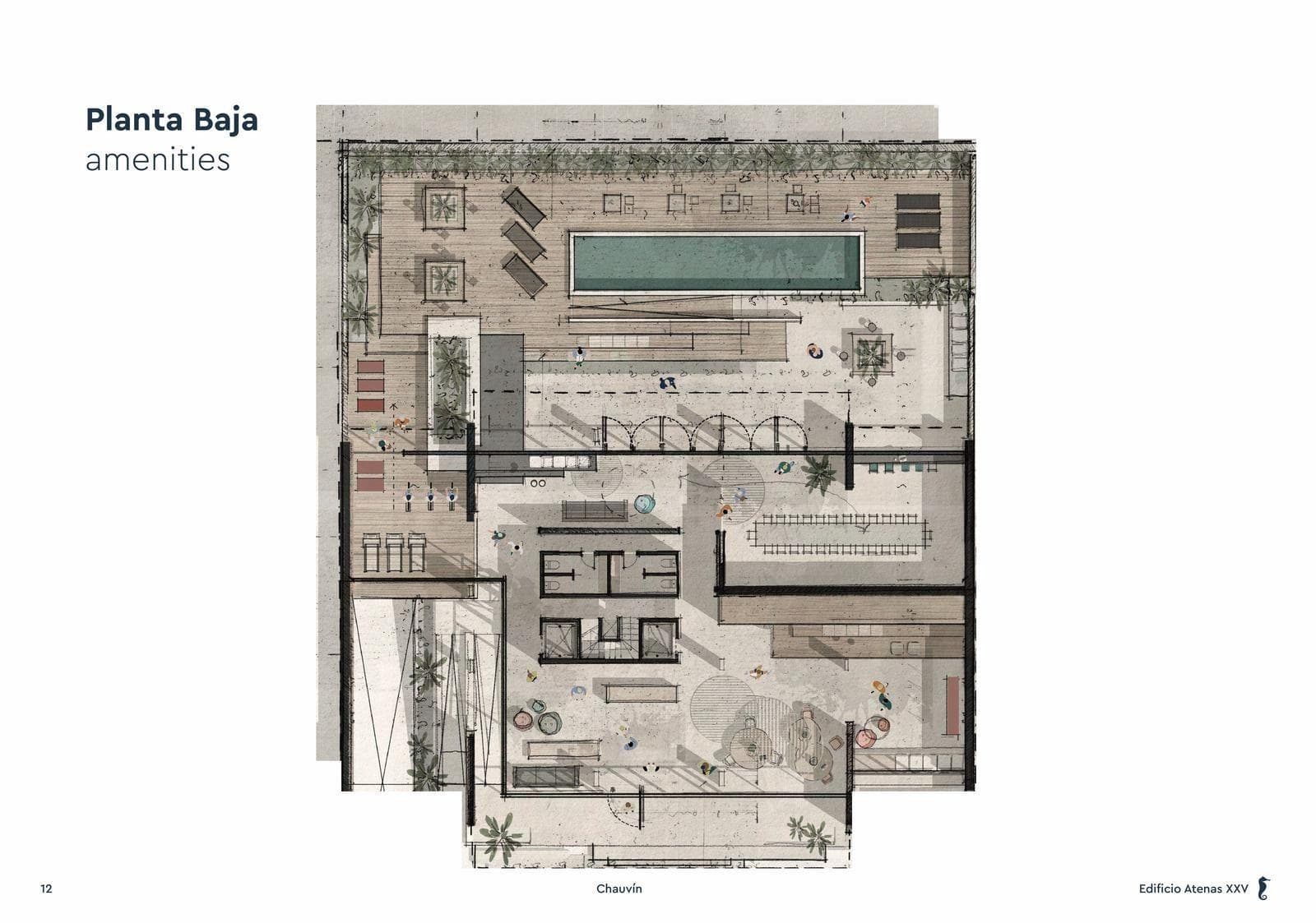 2-Room Apartment with Balcony, Garage, and Amenities at Chauvin—Brand New