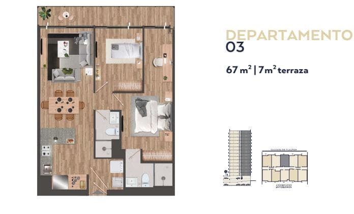 Apartment for sale on Calzada de Tlalpan, with amenities and security