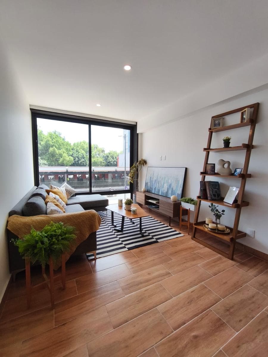 Departamento en venta en calzada de tlalpan, amenidades y seguridad