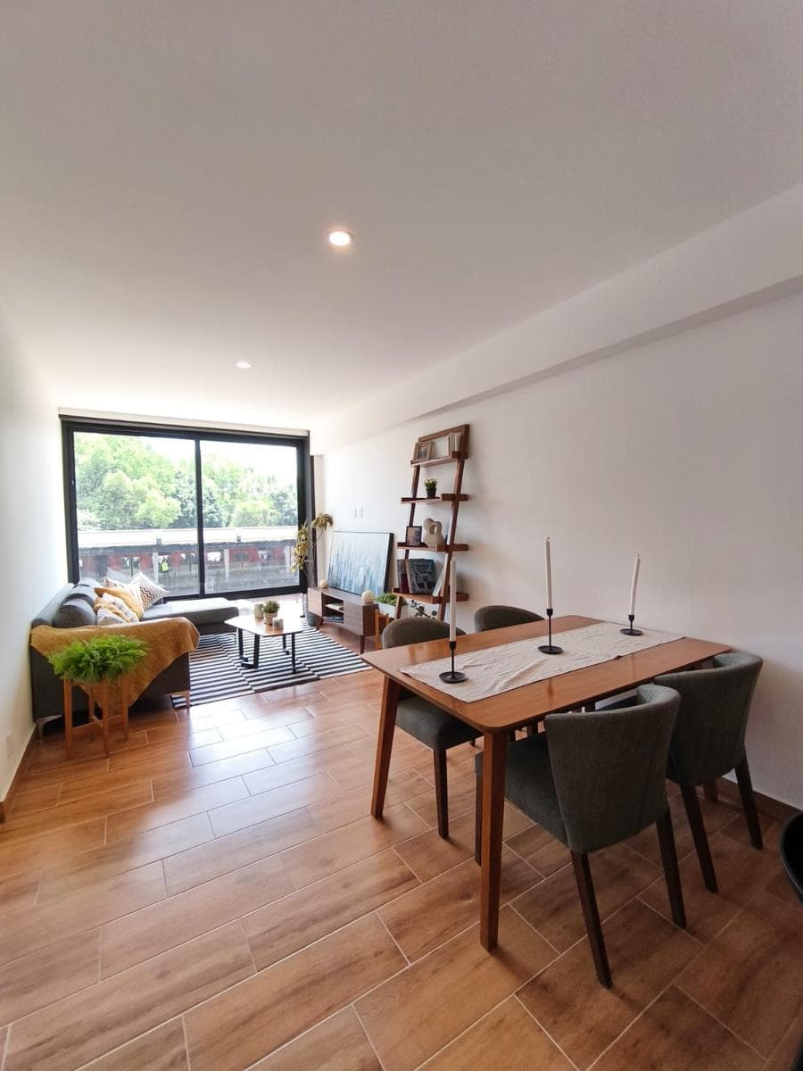 Departamento en venta en calzada de tlalpan, amenidades y seguridad