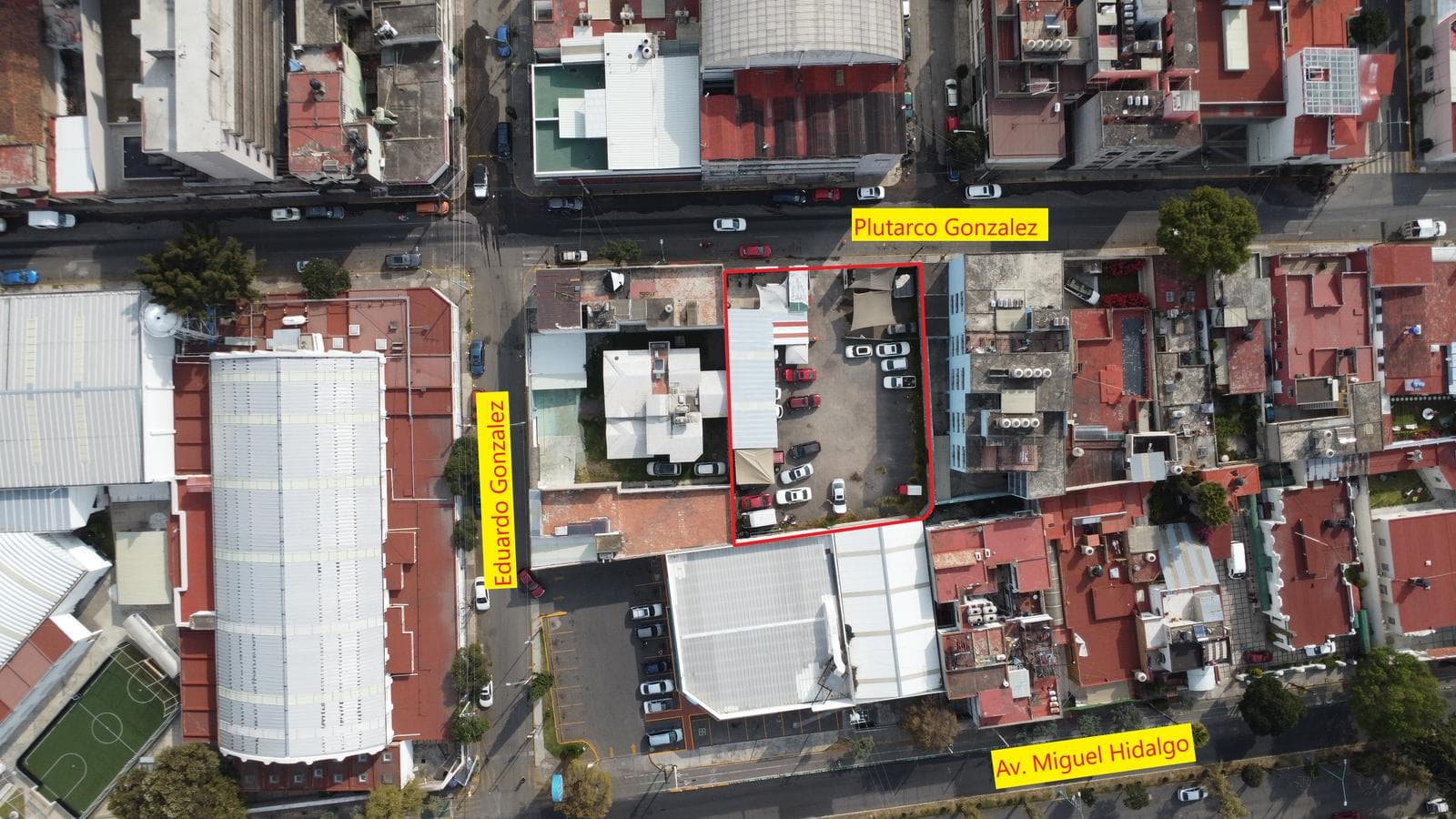 LAND FOR SALE IN DOWNTOWN TOLUCA, ONE STREET AWAY FROM THE ALAMEDA