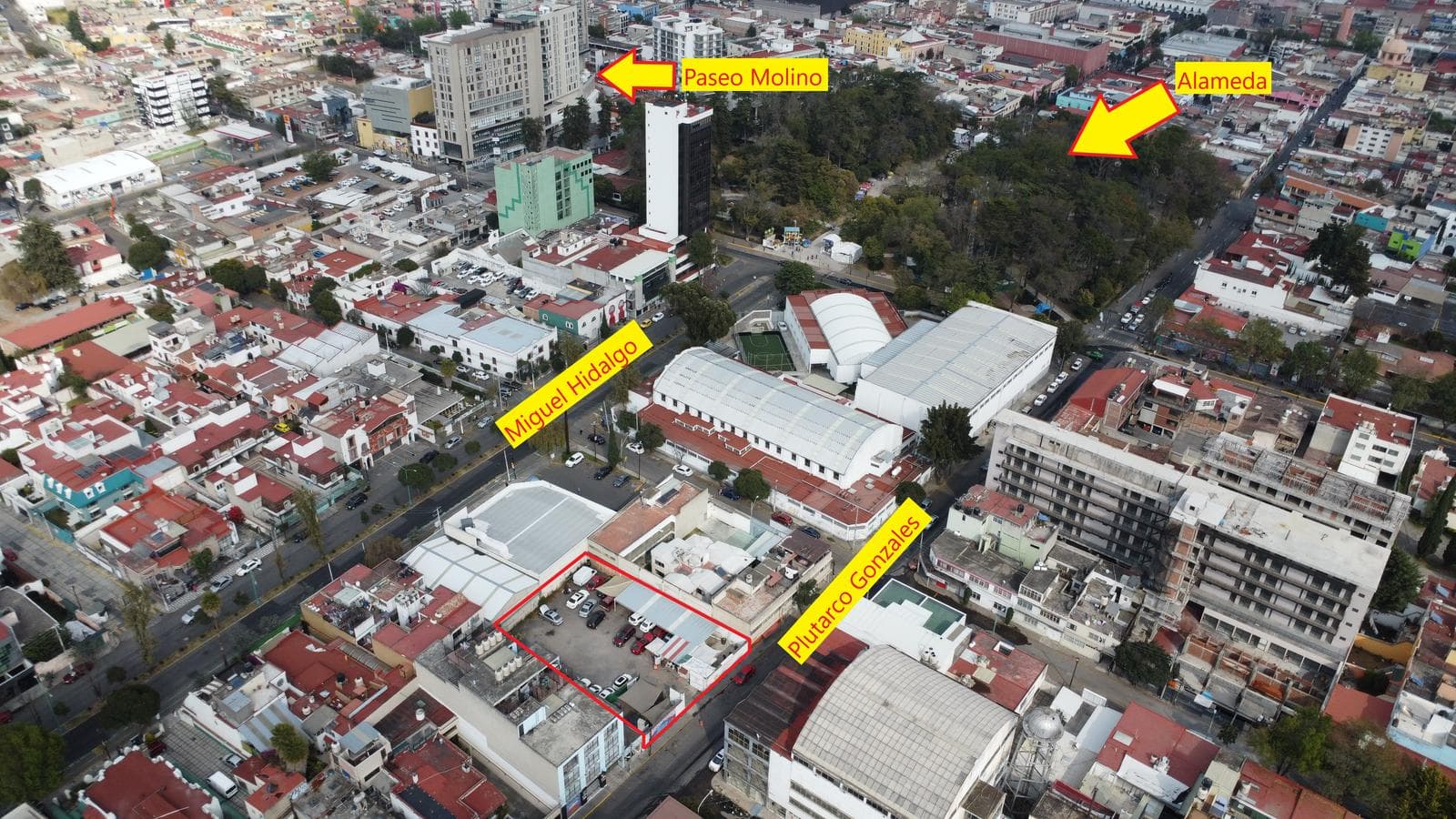 LAND FOR SALE IN DOWNTOWN TOLUCA, ONE STREET AWAY FROM THE ALAMEDA