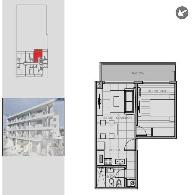 APARTMENTS FOR SALE IN DOWNTOWN MORENO - Rivadavia