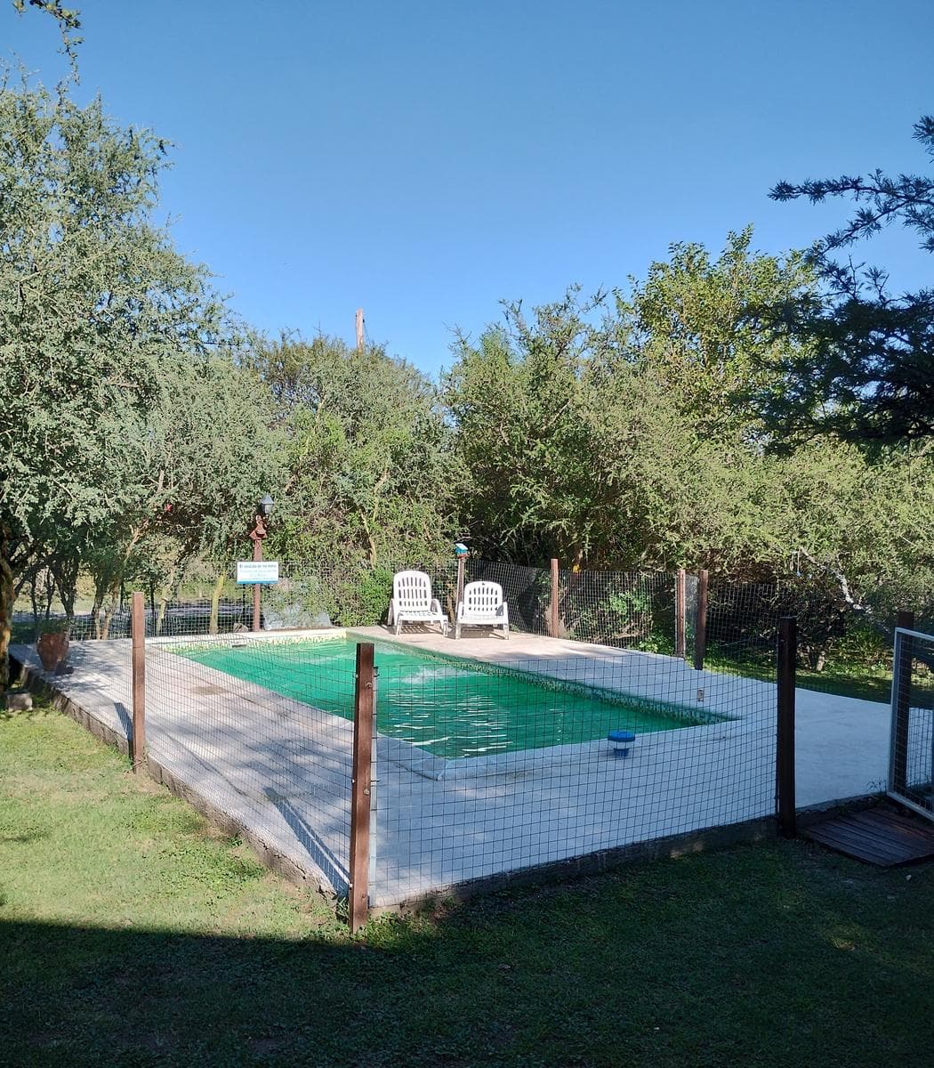 Cabin with a pool for sale in Arroyo de Los Patos | Natural setting and rental potential