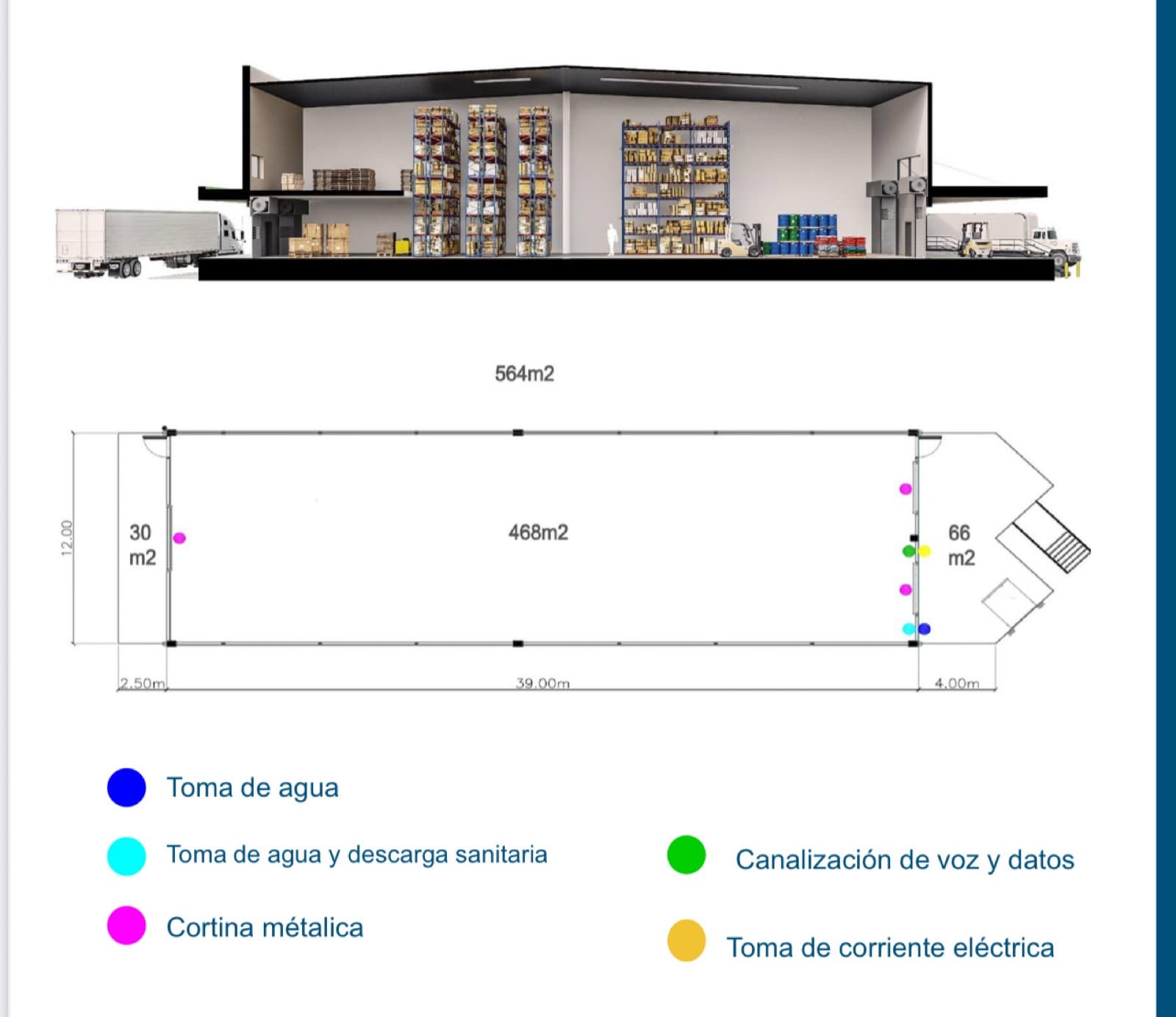WINE CELLAR FOR RENT INSIDE THE PLAYA DEL CARMEN WHOLESALE MARKET