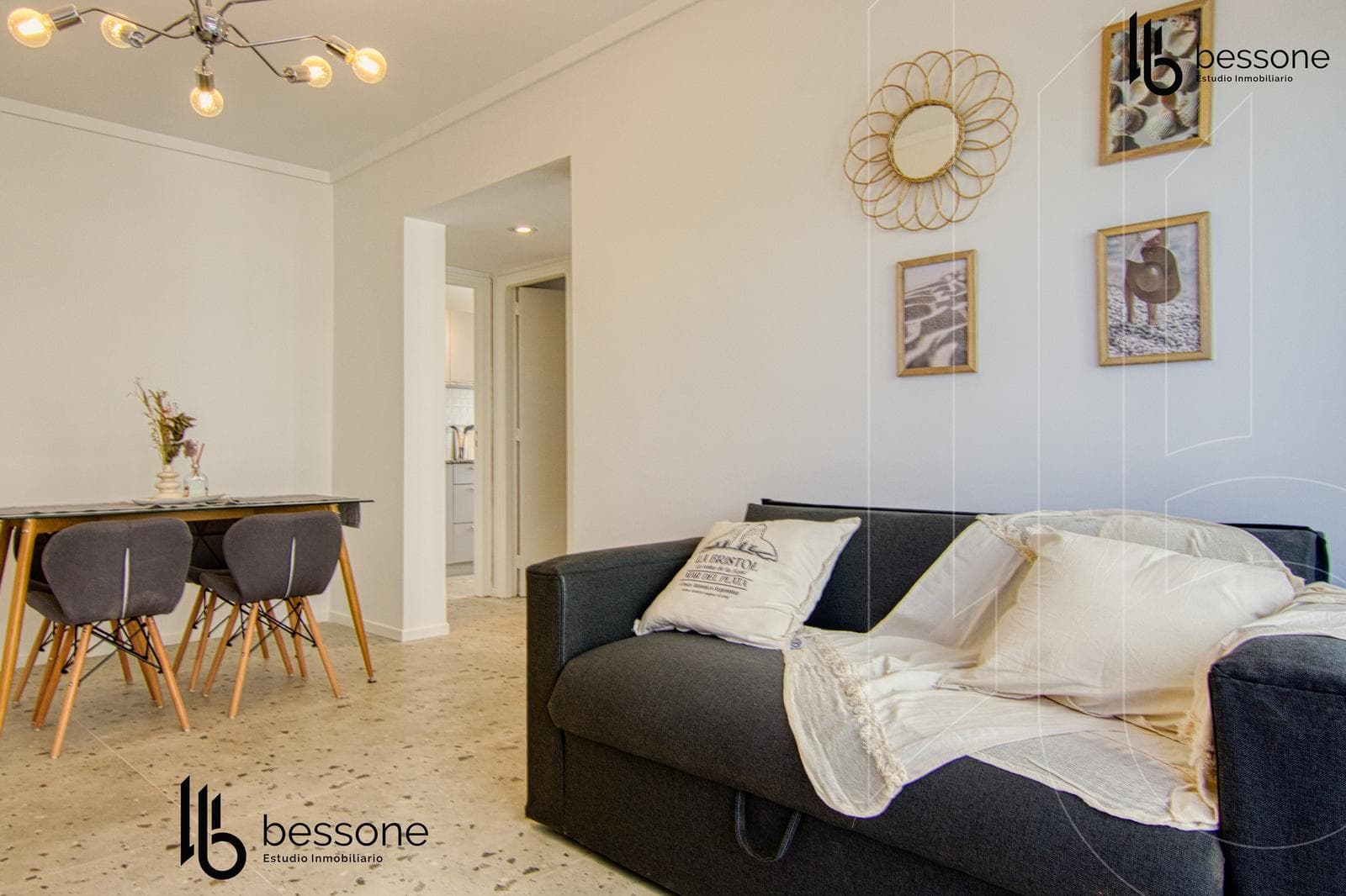 Stunning 2-room apartment with an ocean view