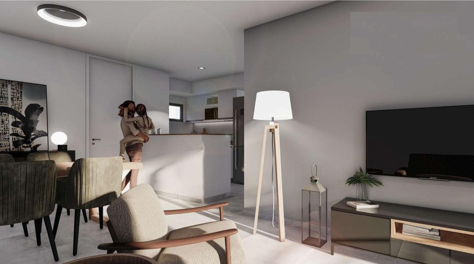 FOR SALE - 2-bedroom apartment facing the street - Lourdes, Rosario.