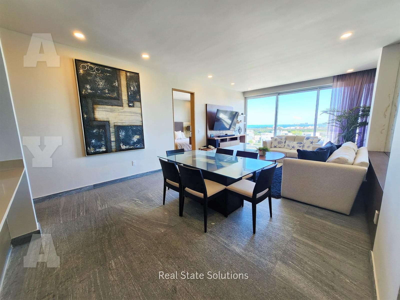 Apartment for Sale, 3 Bedrooms, FURNISHED/FULLY EQUIPPED, TV Room, RIVA, Puerto Cancún