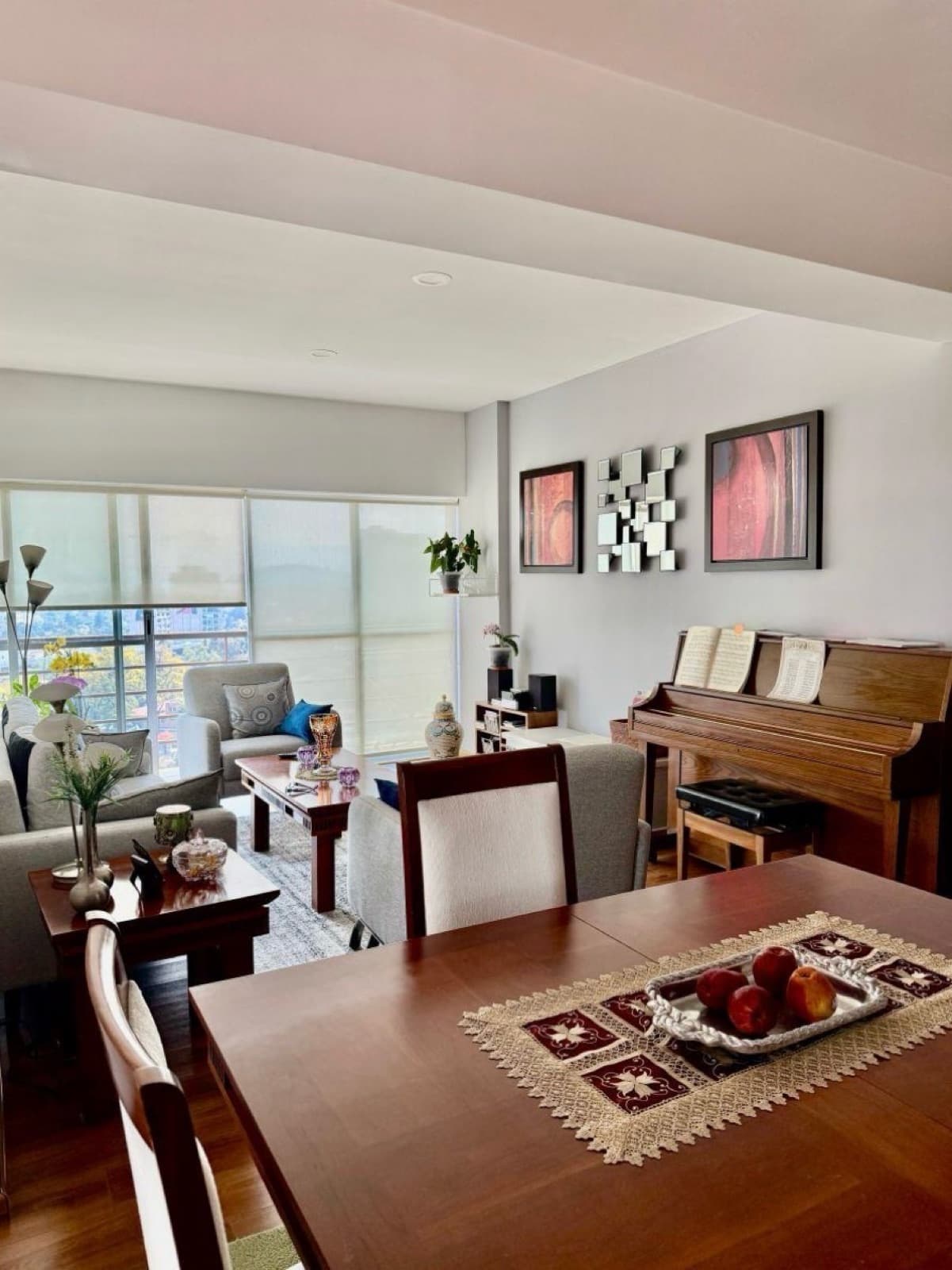 Apartment for sale in San Angel Altuz: balcony, 2 bedrooms, living room with TV, 2 parking spaces, amenities