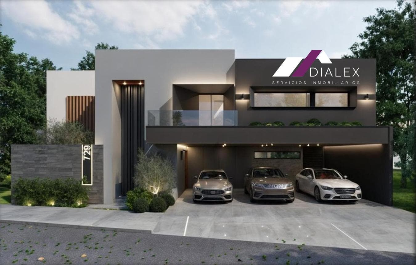 Bosques de las Misiones - NATIONAL HIGHWAY - House FOR SALE Santiago Nuevo León, 364 m2