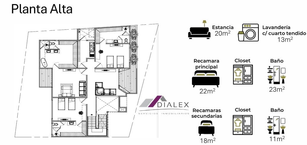 Bosques de las Misiones - NATIONAL HIGHWAY - House FOR SALE Santiago Nuevo León, 364 m2