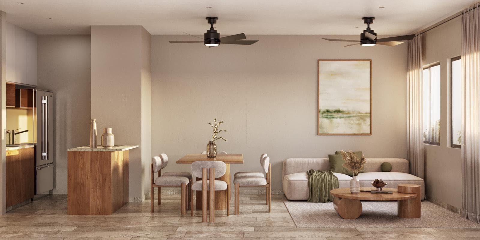 One-bedroom apartment for sale in Abita, Colonia Maya