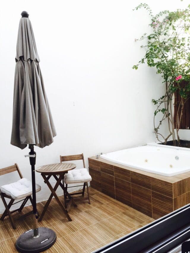 The Building Loft—1-Bedroom Loft for Sale with Private Jacuzzi—Heart of Playa del Carmen